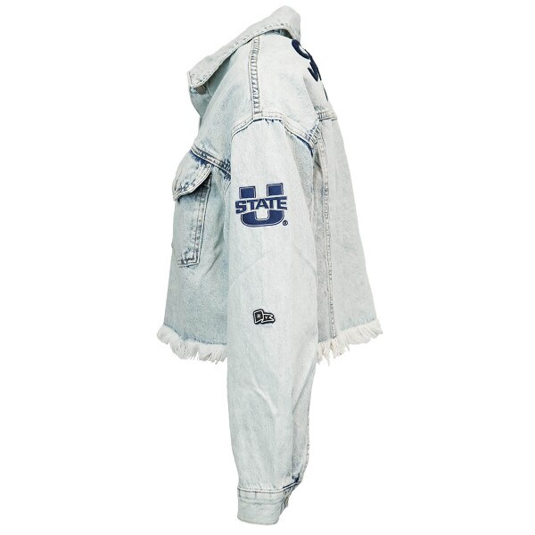 U-State Women's Hype and Vice Jean Jacket Aggies